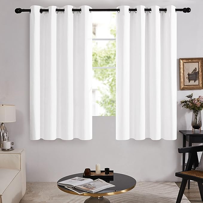 Photo 1 of 100% Blackout Curtains 54 Inches Long, Double-Layer 