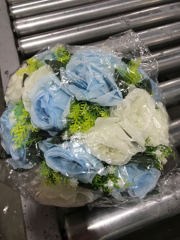 Photo 2 of 1 count Fake Flower Ball Bouquet Arrangement 