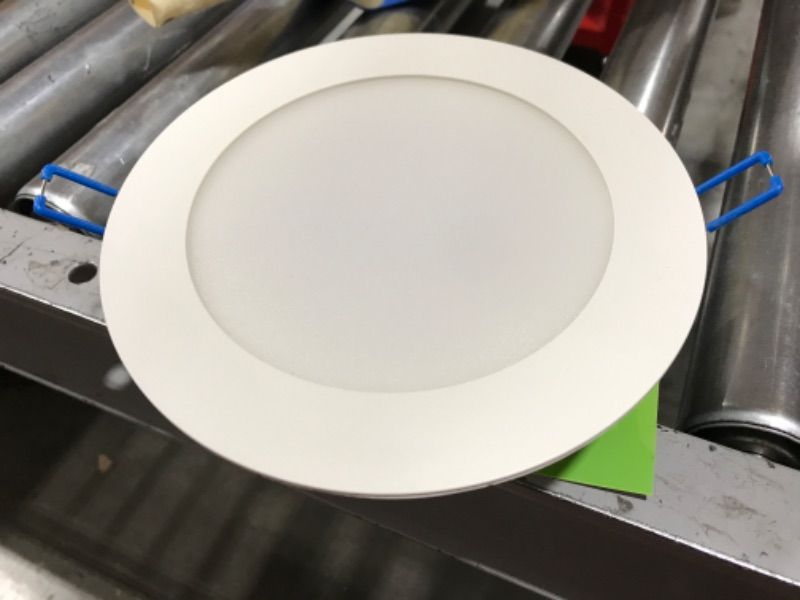 Photo 2 of 1 Pack 6 Inch Ultra Thin LED Recessed Lighting Ceiling Lights Slim, 5000K Daylight, 14W, Damp Rated, Dimmable Canless Integrated Junction Box, ETL Energy Star
