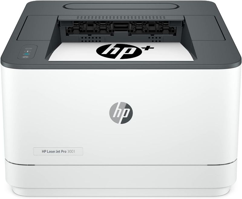 Photo 1 of HP LaserJet Pro 3001dwe Wireless Black & White Printer Smart Office Features