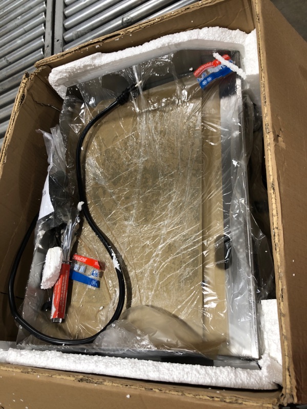 Photo 1 of Dyna-Living Commercial Electric Griddle 22'' Flat Top Grill Countertop Griddle 3000W 110V Stainless Steel Teppanyaki Grill Large Electric Griddles for Restaurant Kitchen 22 inches