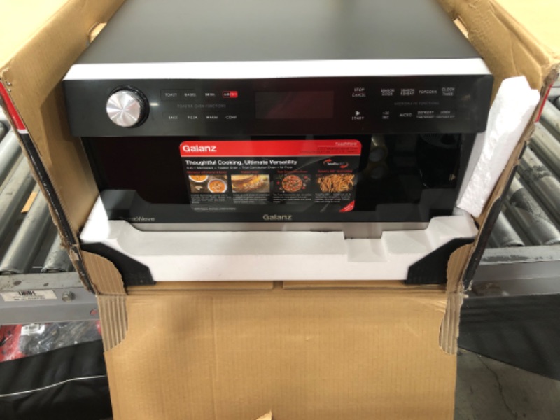 Photo 2 of 1.2 cu. ft. Countertop ToastWave 4-in-1 Convection Oven, Air Fry, Toaster Oven, Microwave in Stainless Steel