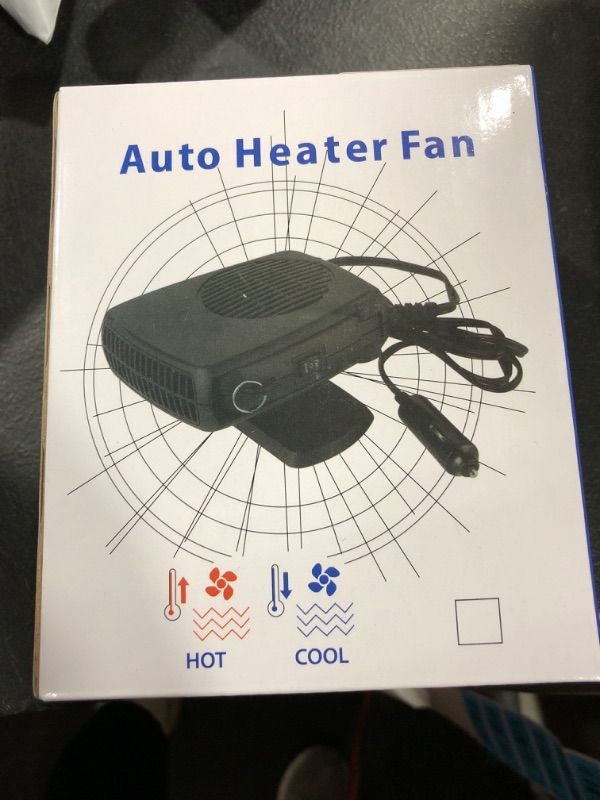 Photo 2 of 2023 New Upgrade Car Heater Portable Car Defroster Defogger Heater, 2 in 1 Heating/Cooling Handheld Car Heater for Quick Heating Defrosting for Automobile Windscreen Winter