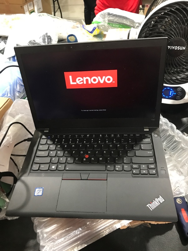 Photo 1 of Lenovo 20L6S06G00 ThinkPad T480 Intel Core i7-8650U 14in FHD (1920x1080) IPS 16 GB RAM, 256GB SSD M.2 PCIe NVMe Opal2 Fingerprint Reader Win10 Pro