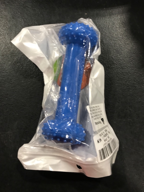 Photo 2 of AKZ UPUK Dog Chew Toy, Dog Toy for Aggressive Chewers, Has The Effect of Grinding Teeth and Relieving Anxiety, Increasing The Dog's Love for The Owner Pet Dumbbell