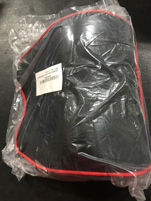 Photo 1 of Axdt Compatible with Tesla Neck Pillow Premium Memory Foam Hanging Logo Seat Pillow Car Leather Headrest Tesla Accessories (tsl-car black1 headrest)
