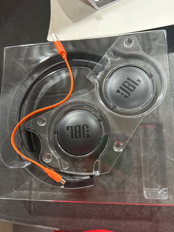 Photo 2 of JBL Tune 510BT: Wireless On-Ear Headphones with Purebass Sound - Black Black headphones