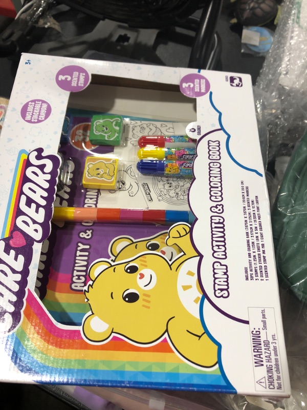 Photo 2 of Scenticorns Care Bears Stamp Activity Set - Create and Imagine with Care Bears for Arts and Crafts - Coloring Book, Scented Markers, Stamps for Kids 6283