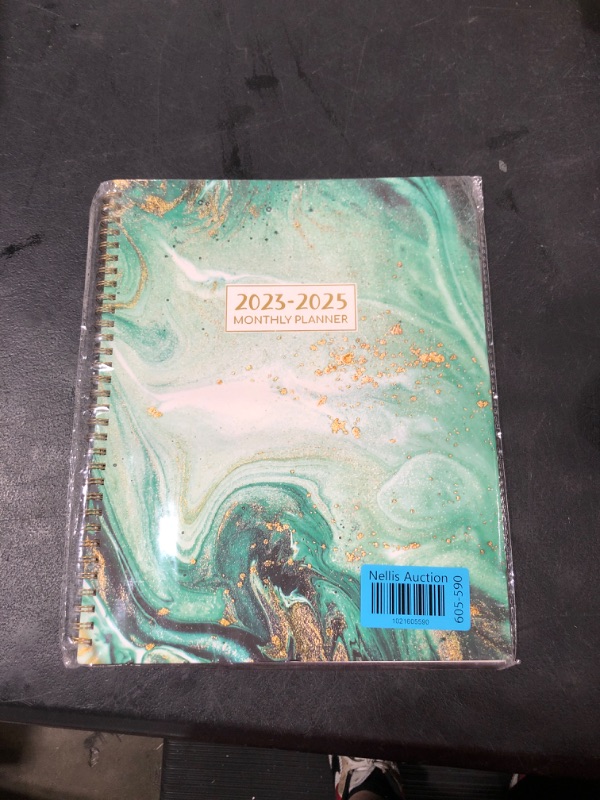 Photo 2 of Monthly Planner 2023-2025 - Monthly Calendar 2023-2025 with Two-Side Pocket, July 2023 - June 2025, 9" x 11", Two Years Monthly Planner, Cardboard Cover, Perfect Organizer