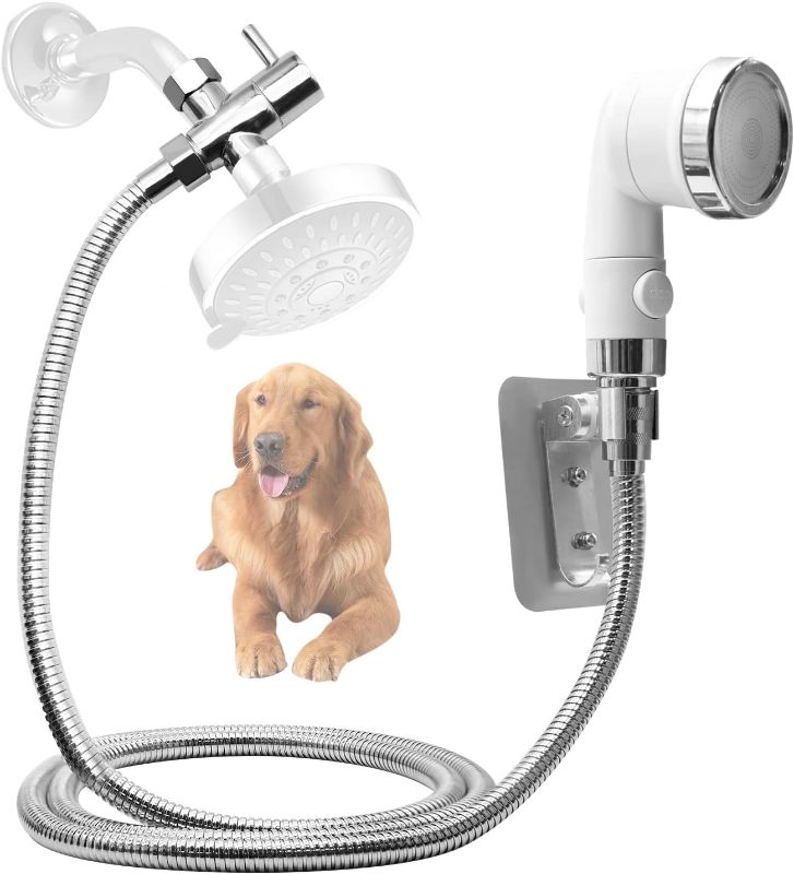 Photo 2 of Dog Shower Attachment, Pet Shower Sprayer