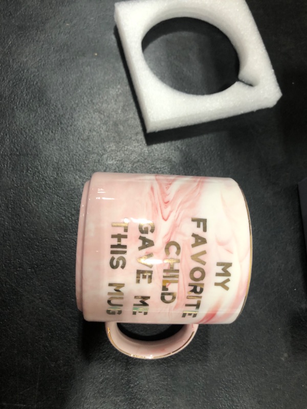 Photo 2 of  12oz Pink Ceramic Mug - 