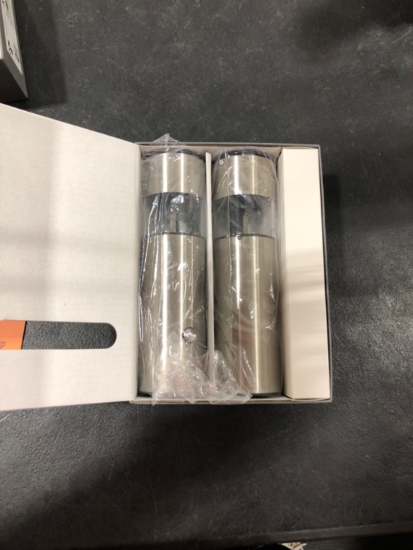 Photo 1 of Electric Salt and Pepper Grinder Set