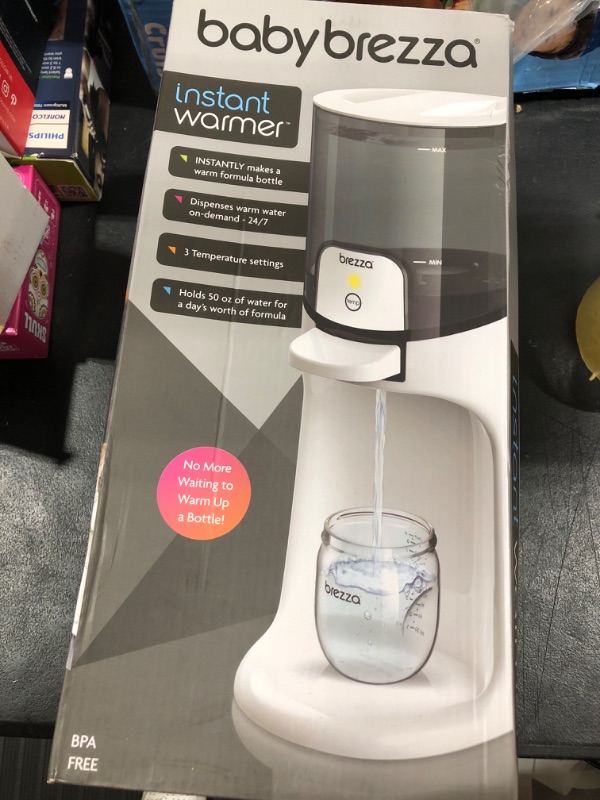 Photo 3 of Baby Brezza Instant Warmer - Instantly Dispenses Warm Water at Perfect Baby Bottle Temperature - Replaces Traditional Baby Bottle Warmers