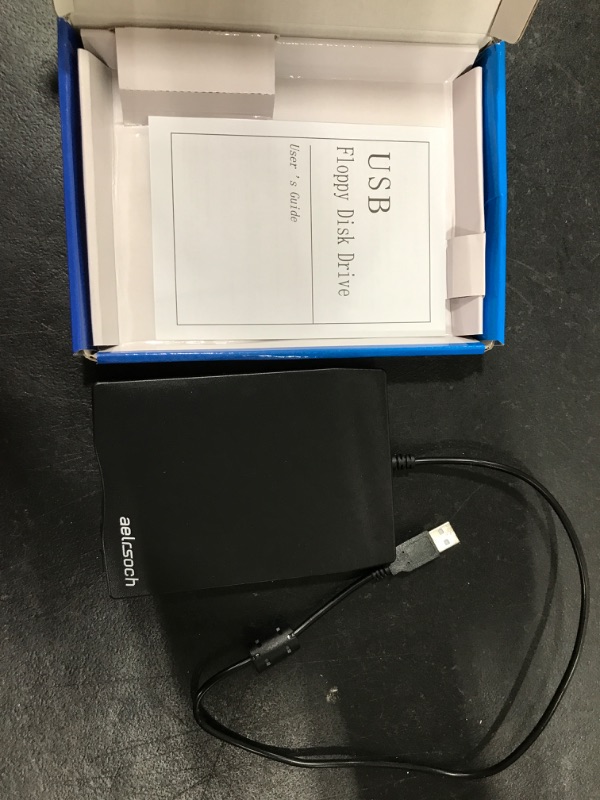 Photo 2 of aelrsoch 3.5" External Floppy Disk Reader Drive Portable 1.44MB FDD for PC Windows 98/ME/2000/XP/Vista/Windows 7/8/10 smooth texture medium