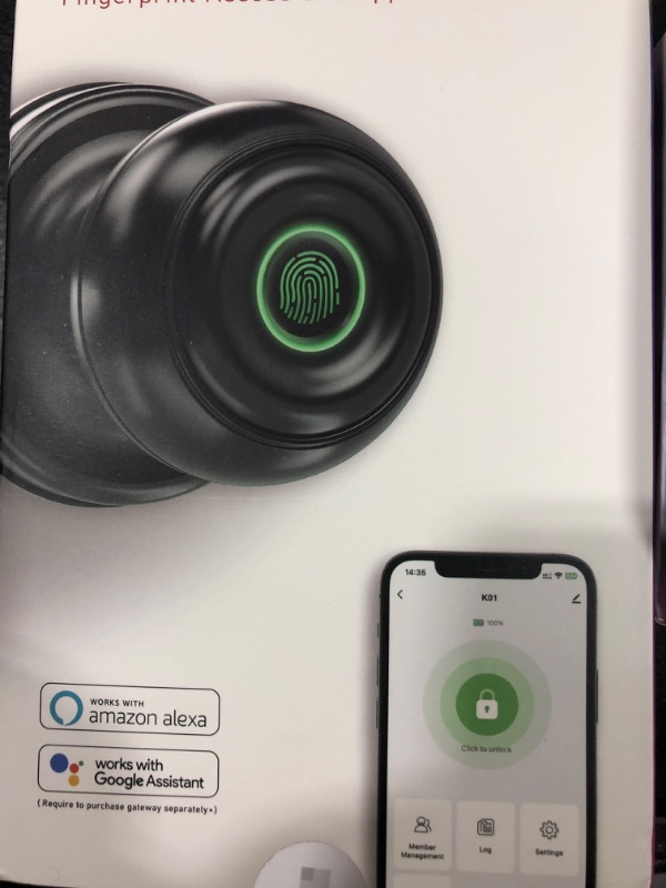 Photo 1 of GEEK SMART KNOB FINGERPRINT ACCESS AND APP CONROL