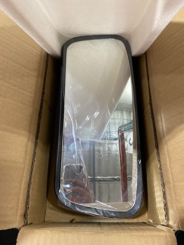 Photo 1 of Affordura Mirror for Boat 78 sq. in Boat Mirror Rear View Ski Mirror for Boat Fits Alabama Laws, Convex Marine Mirror for Water Sports with 2 Rubber Pads for 0.38''-1.25'' Windshield Frames