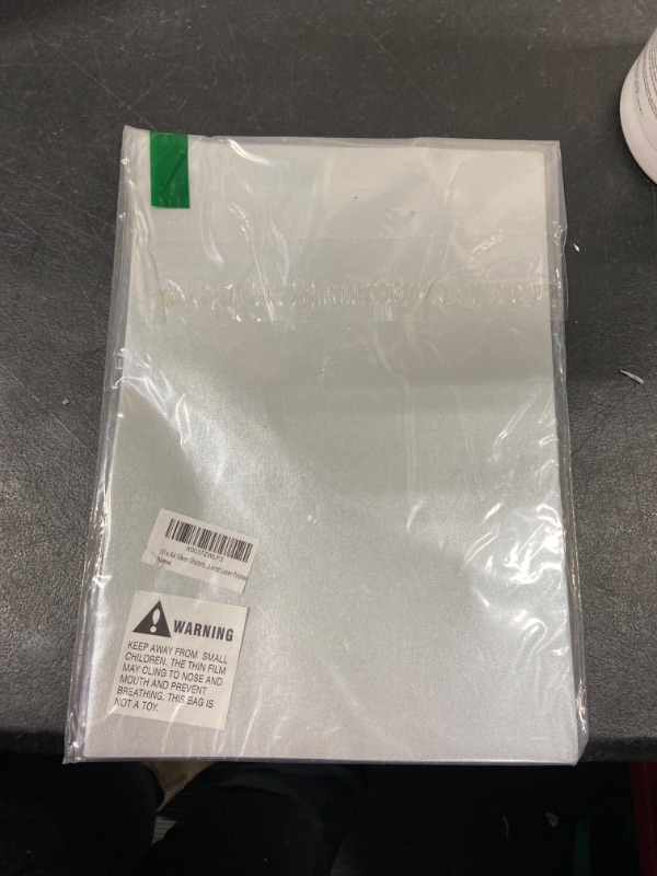 Photo 2 of 10 x A4 Silver Shimmer Pearlescent Paper 32lb bond Double Sided Suitable for Inkjet and Laser Printers