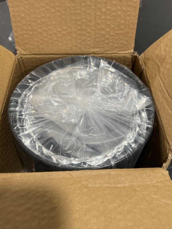 Photo 1 of HYDROWE Vent Hose Flexible PVC Aluminum Foil Ducting Dryer Vent Hose for HVAC Ventilation with 2 Clamps (6in 8ft)