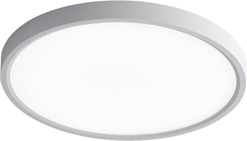 Photo 1 of 12 Inch Round LED Ceiling Light Modern Round Lighting Fixture 12 Inch 24W (4 pack) used / unknown if missing parts / unable to test for functionality