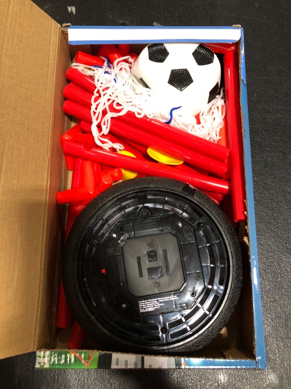 Photo 1 of Boy Toys Hover Soccer Ball with 2 Goals, Indoor Soccer Gifts for Boys, LED Hover Ball with Foam Bumper 