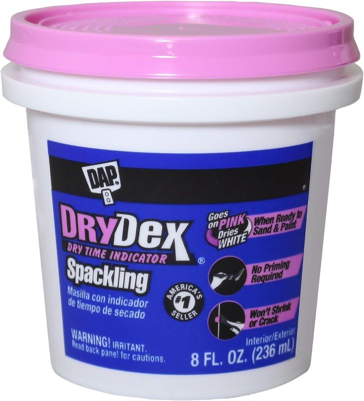 Photo 1 of 1/2 pt DAP 12328 DryDex Interior/Exterior Spackling