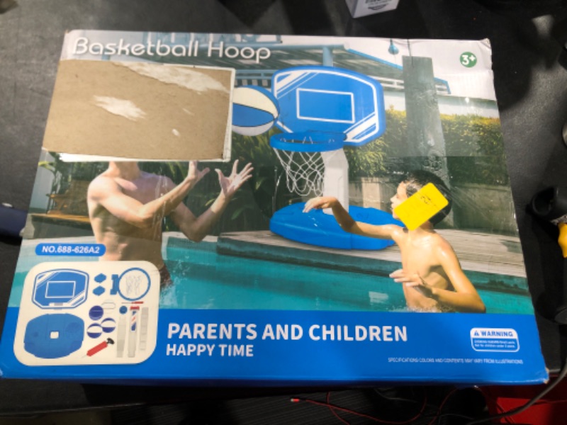 Photo 1 of basketball hoop set 