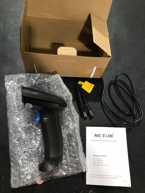 Photo 2 of NETUM Bluetooth Barcode Scanner