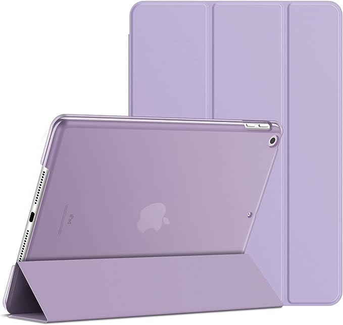 Photo 1 of JETech Case for iPad 10.2-Inch (2021/2020/2019 Model, 9/8/7 Generation), Auto Wake/Sleep Cover (Light Purple)