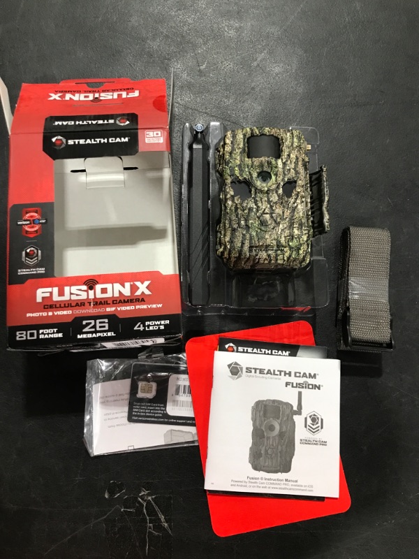 Photo 2 of STEALTH CAM Fusion X 26 MP Photo & 1080P at 30FPS Video 0.4 Sec Trigger Speed Wireless Hunting Trail Camera - Supports SD Cards Up to 32GB Fusion X Verizon