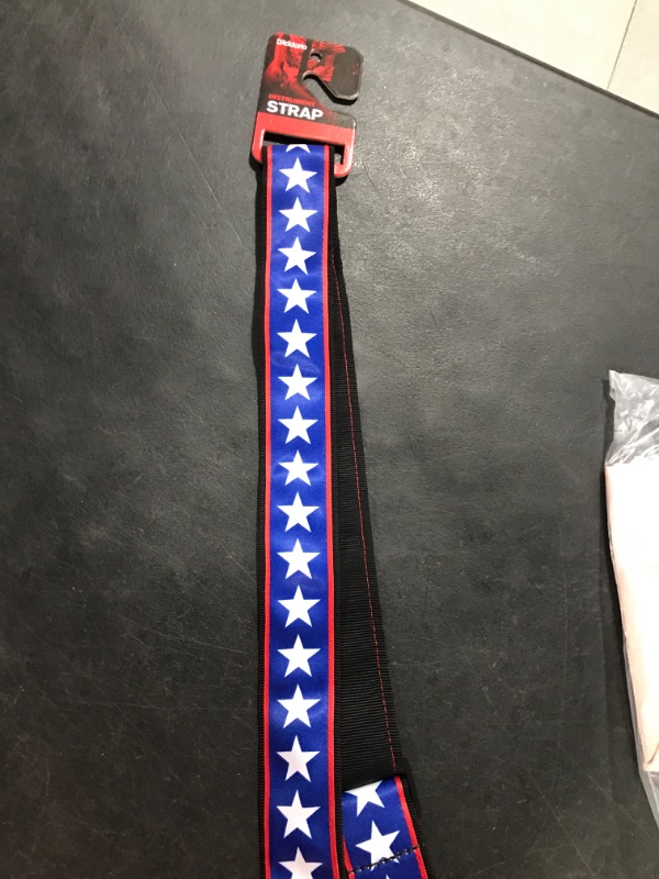 Photo 2 of D'Addario Accessories Locking Guitar Strap - Guitar Accessories - Electric Guitar Strap, Acoustic Guitar Strap, Acoustic Electric Guitar Strap & Bass Guitar Strap - Stars & Stripes