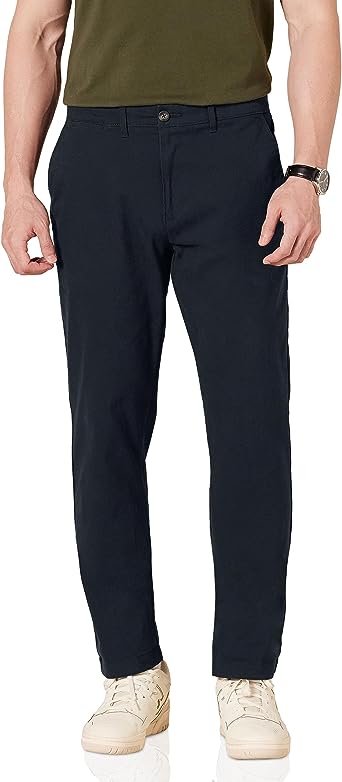 Photo 1 of 33W x 34L AMAZON ESSENTIAL MENS PANTS LIGHT BLUE 