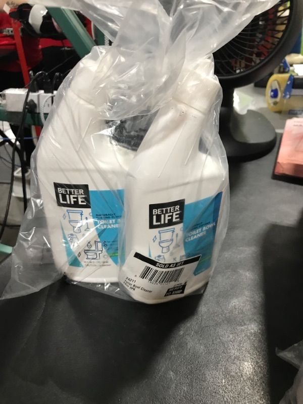 Photo 1 of Better Life Natural Toilet Bowl Cleaner, Tea Tree & Peppermint Scent, 24 Fl Oz (Pack of 2)