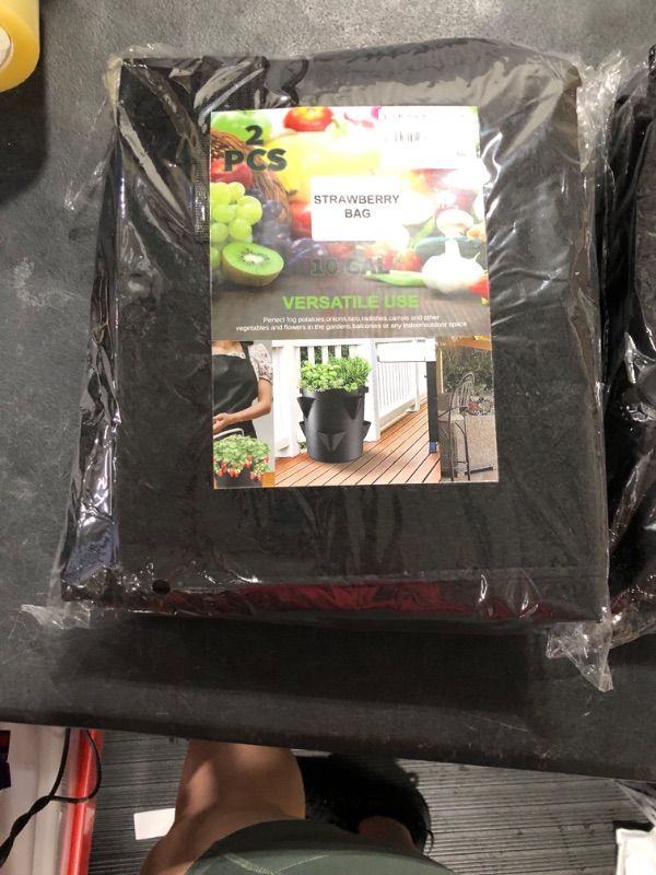 Photo 2 of 10 Gallon Strawberry Grow Bags 2 Piece