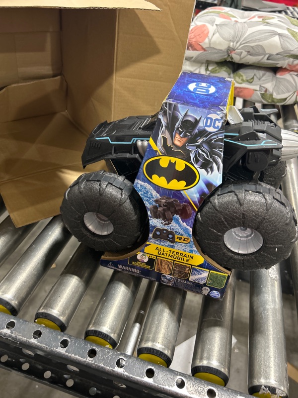 Photo 2 of DC Comics Batman, All-Terrain Batmobile Remote Control Vehicle, Water-Resistant Batman Toys for Boys Aged 4 and Up All Terrain Batmobile