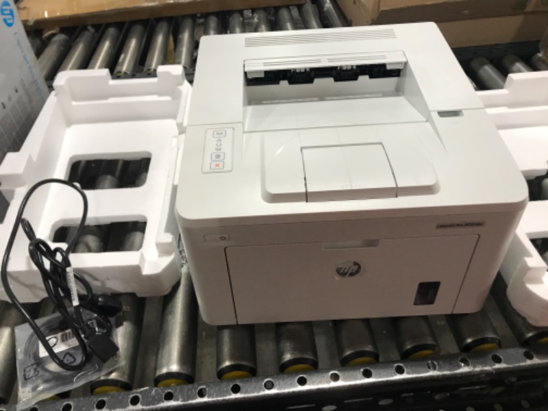 Photo 2 of HP LaserJet Pro M203dw Wireless Monochrome Printer with built-in Ethernet & 2-sided printing, works with Alexa (G3Q47A)