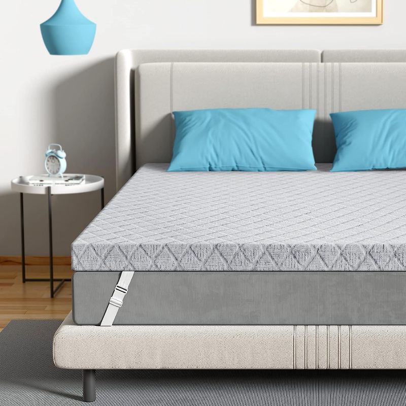 Photo 1 of 3 Inch Firm Mattress Topper Queen 