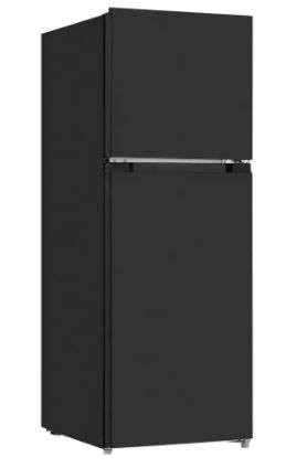 Photo 1 of 10.1 cu. ft. Top Freezer Refrigerator in Black
