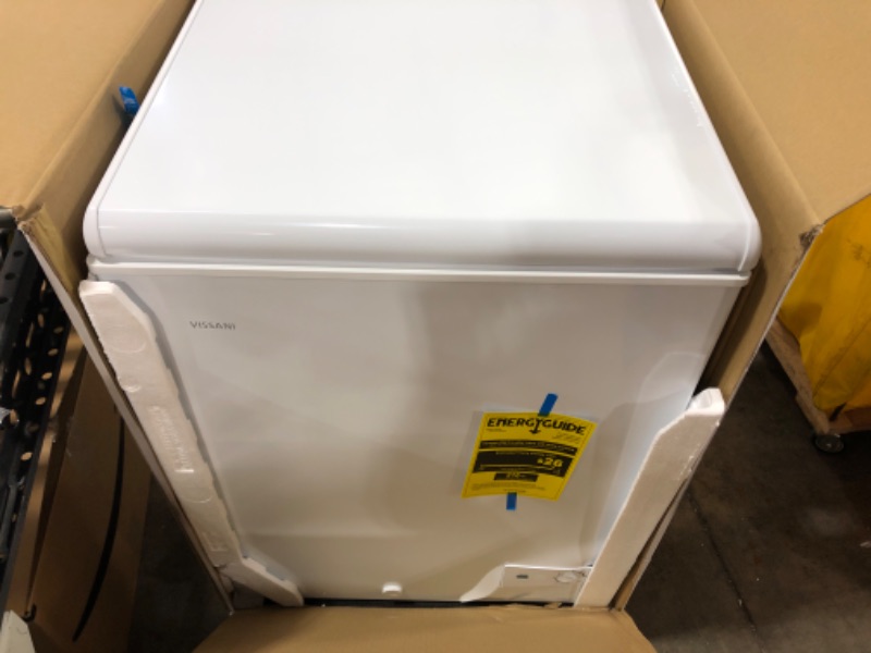 Photo 2 of 5 cu. ft. Chest Freezer in White