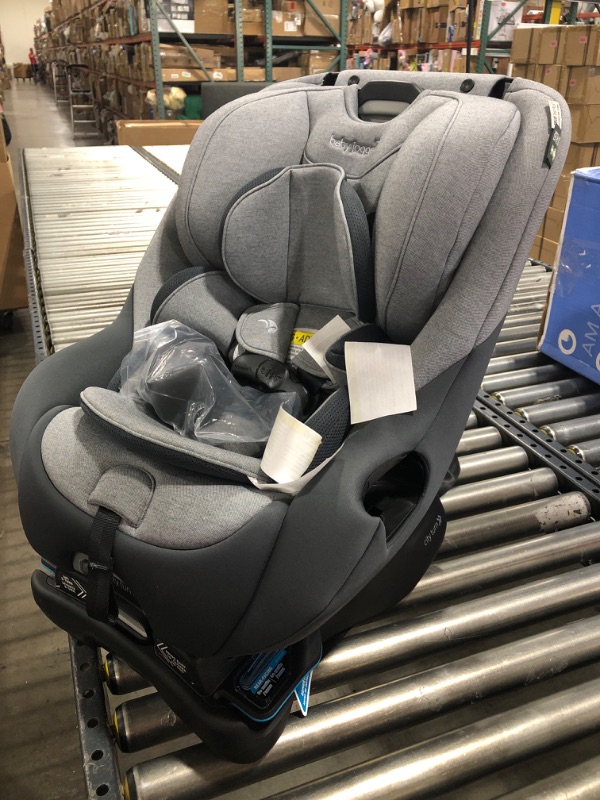 Photo 2 of Baby Jogger City Turn Rotating Convertible Car Seat | Unique Turning Car Seat Rotates for Easy in and Out, Phantom Grey