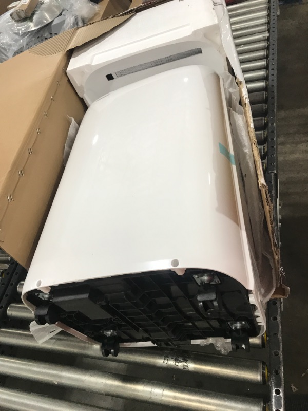 Photo 1 of 12,000 BTU (8,000 BTU DOE) 115-Volt Wi-Fi Portable Air Conditioner with Dehumidifier Mode and Remote for up to 350 sf