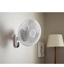 Photo 1 of 16 in. Indoor Wall Mount Fan with Remote Control - Quiet Operation 
