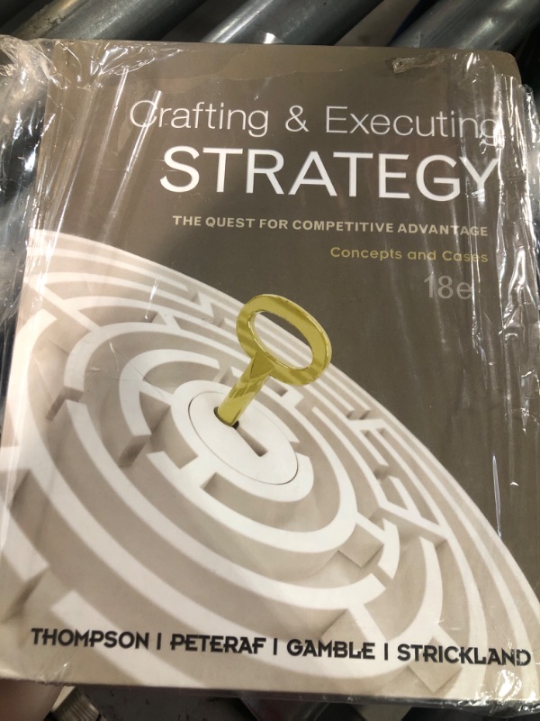 Photo 1 of (USED) Crafting and Executing Strategy Hard Back Book 