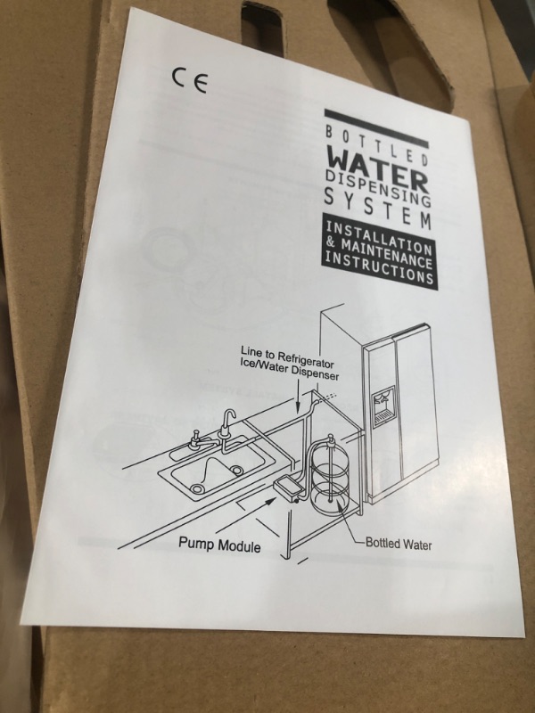 Photo 3 of (USED) Bottled Water Dispenser Pump System, 20ft 110V AC US Plug Water Dispensing Pump 