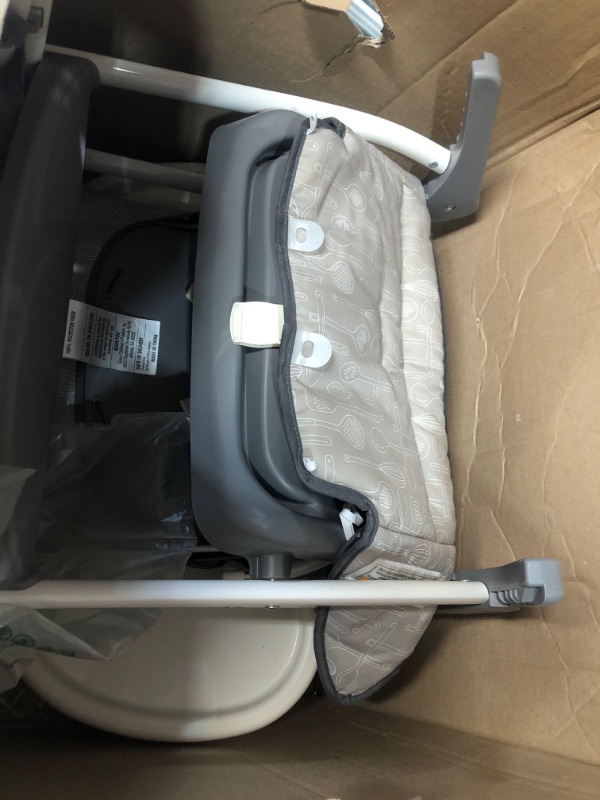 Photo 2 of (USED) Graco Slim Snacker High Chair, Ultra Compact High Chair, Whisk