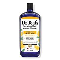 Photo 1 of (Bundle of 2) Dr. Teal's Prebiotic Lemon Balm with Sage & Thyme Essential Oils Foaming Bath 32 Fl Oz (NO REFUNDS) 
