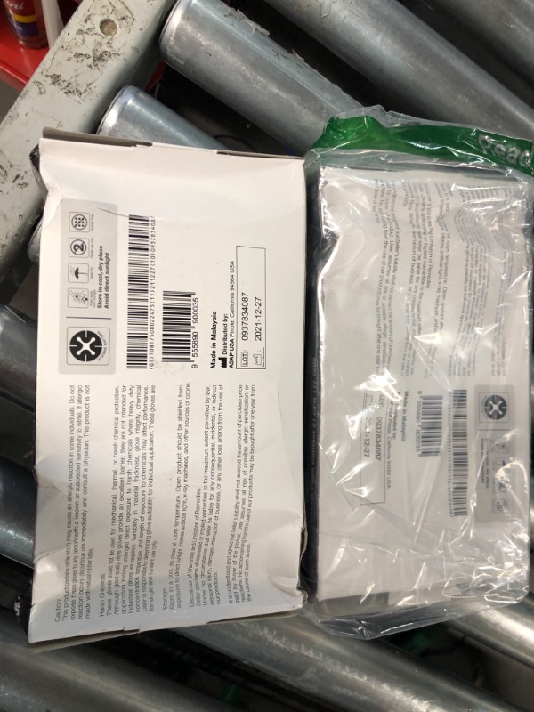 Photo 4 of (Bundle of 2) ASAP Black Nitrile Gloves -  (Pack of 100) No Refunds