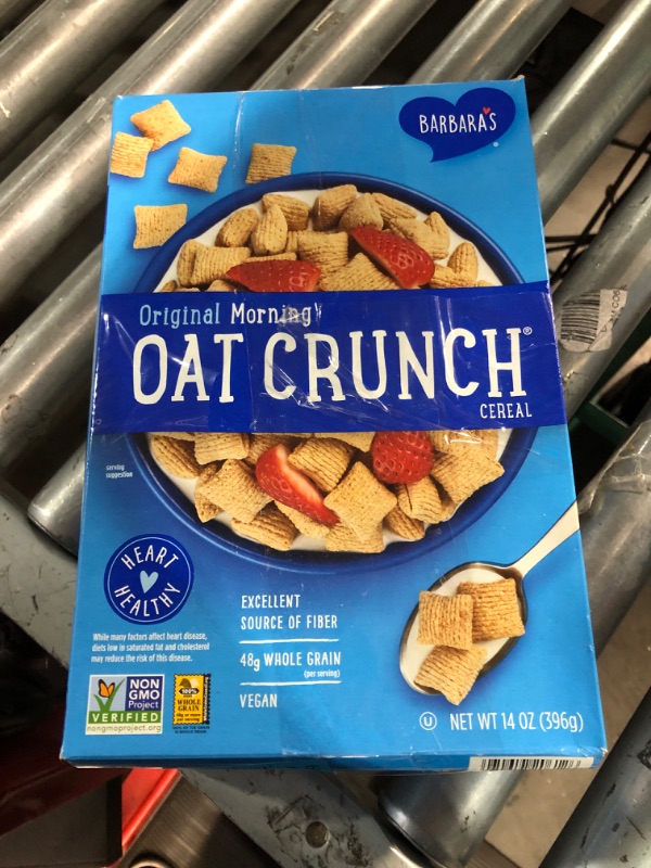 Photo 3 of Barbara's, Non-Gmo Cereal, Morning Oat Crunch, 14 Oz (Packaging May Vary)