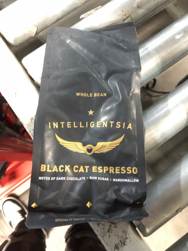 Photo 3 of Intelligentsia Coffee Gifts, Medium Roast Whole Bean Coffee - Black Cat Espresso 12 Ounce Bag with Flavor Notes of Stone Fruit, Dark Sugars and Dark Chocolate Black Cat Classic Espresso, WB**2PACK**