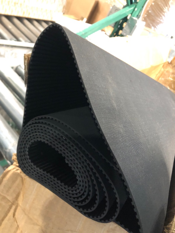 Photo 6 of MYOYAY Fine Rib Rubber Mat Corrugated Rubber Mats 1/8" Thick Insulating Mat 3.3' x 9.8' 