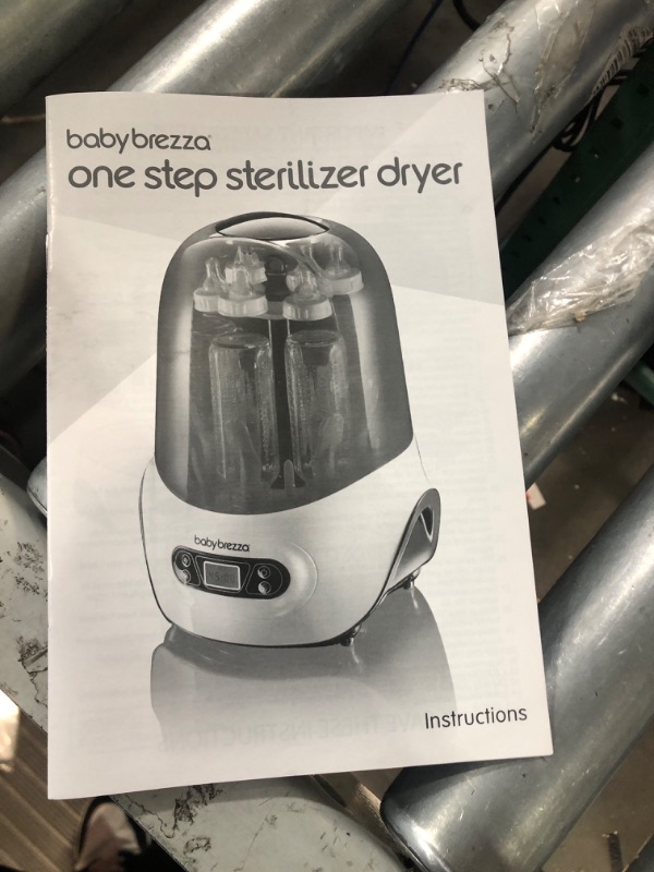 Photo 1 of Baby Brezza Baby Bottle Sterilizer and Dryer Machine – Electric Steam Sterilization - Universal Fit - Pacifiers, Glass, Plastic, and Newborn Feeding Bottles